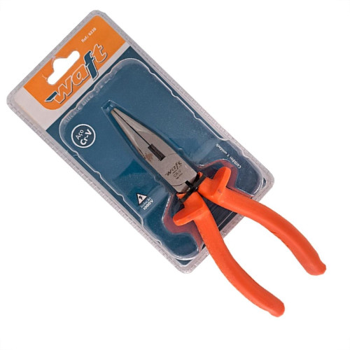 Alicate Bico Meia Cana Waft 6'' Isolado 1000V. - 6230 Alicate Bico Meia Cana Waft 6'' Isolado 1000V. - 6230