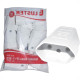 Pino Femea Luster 2 Polos+Terra 10A. Branco 2079 - Kit C/10 Pecas Pino Femea Luster 2 Polos+Terra 10A. Branco 2079 - Kit C/10 Pecas