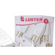 Pino Macho Luster 2 Polos+Terra 10A. Branco 2064 - Kit C/10 Pecas Pino Macho Luster 2 Polos+Terra 10A. Branco 2064 - Kit C/10 Pecas