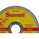 Disco Aco Inox Starrett - 4,1/2''X3,64''X7/8'' - Fino 1,0Mm -Dac115-14 - Kit C/12 Pecas