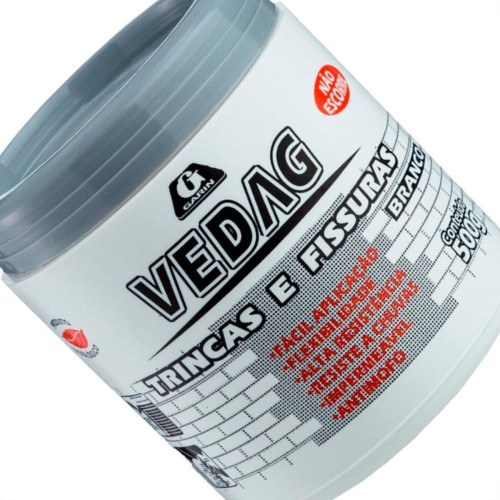 Sela Trinca Vedag Garin Branca 500G (Pote) Sela Trinca Vedag Garin Branca 500G (Pote)