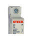 Kit C/4 - Disjuntor Steck ''Din'' Unipolar 6A. C Kit C/4 - Disjuntor Steck ''Din'' Unipolar 6A. C