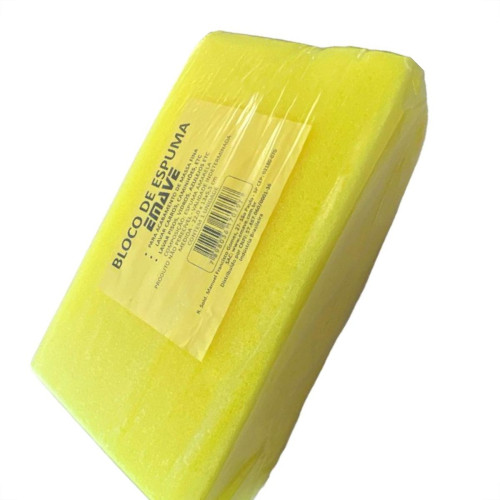 Espuma Em Bloco Emave 5,5Cm X 13Cm X 22Cm - Kit C/30 Pecas Espuma Em Bloco Emave 5,5Cm X 13Cm X 22Cm - Kit C/30 Pecas