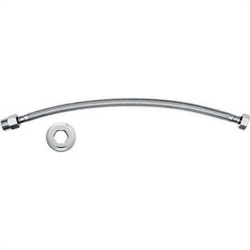 Engate Flexivel Malha Inox Alta Pressao Unifix 40Cm Engate Flexivel Malha Inox Alta Pressao Unifix 40Cm