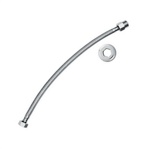 Engate Flexivel Malha Inox Alta Pressao Unifix 40Cm Engate Flexivel Malha Inox Alta Pressao Unifix 40Cm