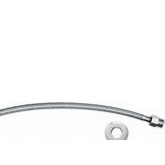 Engate Flexivel Malha Inox Alta Pressao Unifix 60Cm Engate Flexivel Malha Inox Alta Pressao Unifix 60Cm