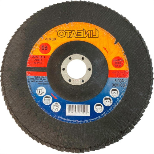 Disco Flap Lineato Itambe 7'' - Grao 60 Disco Flap Lineato Itambe 7'' - Grao 60