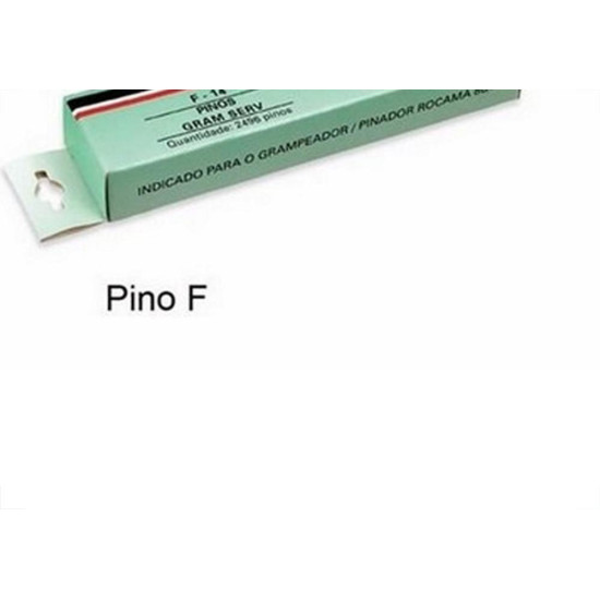 Pino Para Grampeador/Pinador Gramserv F-10Mm Pino Para Grampeador/Pinador Gramserv F-10Mm