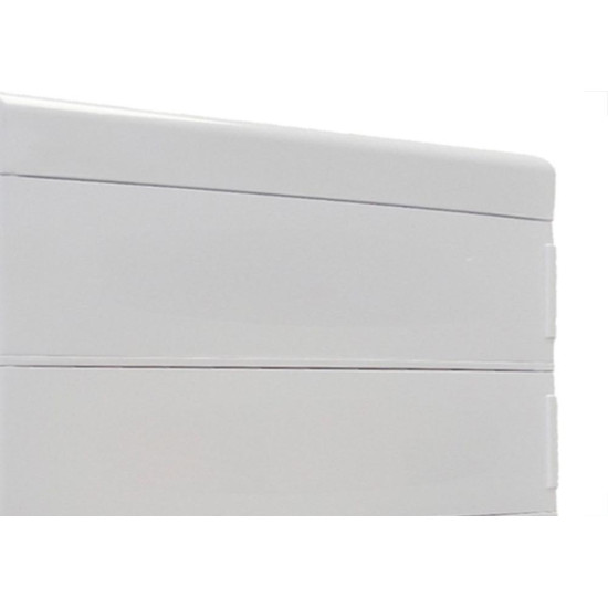 Centrinho Steck Pvc Embutir Branco Para 36 Disjuntores Din Sem Barramento