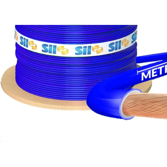 Cabo Flexivel Sil 750V. 50Mm Azul Por Metro Cabo Flexivel Sil 750V. 50Mm Azul Por Metro