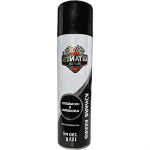 Graxa Spray Gitanes Branca Uso Nautico E Automotivo 250Ml/155G.