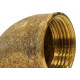 Joelho Latao Amarelo Metais Rei 90º 3/4X1/2'' Joelho Latao Amarelo Metais Rei 90º 3/4X1/2''
