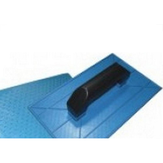 Desempenadeira Pvc Emave Azul Corrugada 22 X34Cm - Kit C/6 Pecas