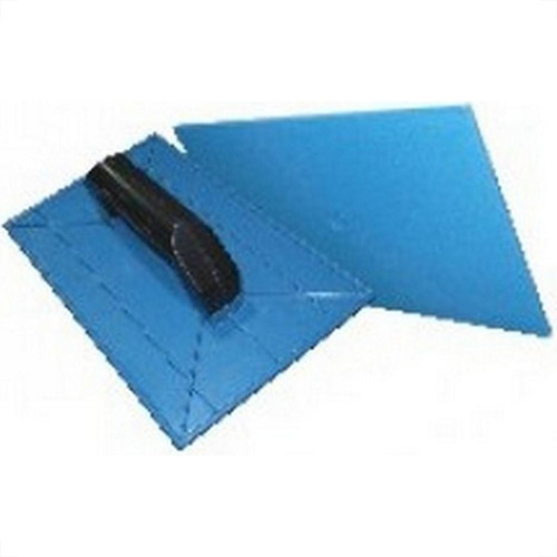 Desempenadeira Pvc Emave Azul Lisa 22 X34Cm - Kit C/6 Pecas Desempenadeira Pvc Emave Azul Lisa 22 X34Cm - Kit C/6 Pecas