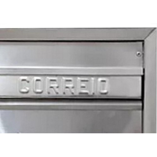 Caixa Carta Carmax Aluminio Fixar Grade 4S-Jornal Caixa Carta Carmax Aluminio Fixar Grade 4S-Jornal