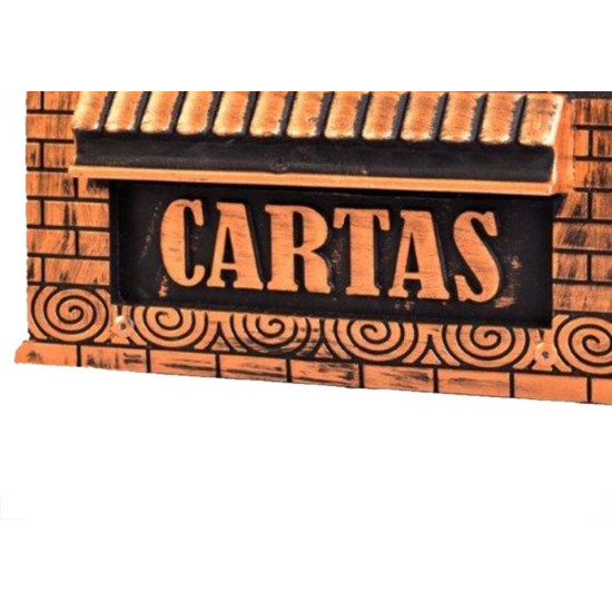 Caixa Carta Fercar Chapa 06 1/2 Tijolo Colonial