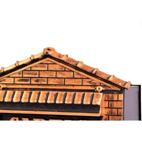 Caixa Carta Fercar Chapa 06 1/2 Tijolo Colonial