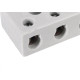 Conector Porcelana Thompson 3 Polos - 10Mm Fixar - Kit C/10 Pecas Conector Porcelana Thompson 3 Polos - 10Mm Fixar - Kit C/10 Pecas