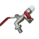 Torneira Esfera Maquina De Lavar/Tanque Thompson 1/2'' X 3/4'' X 3/4''
