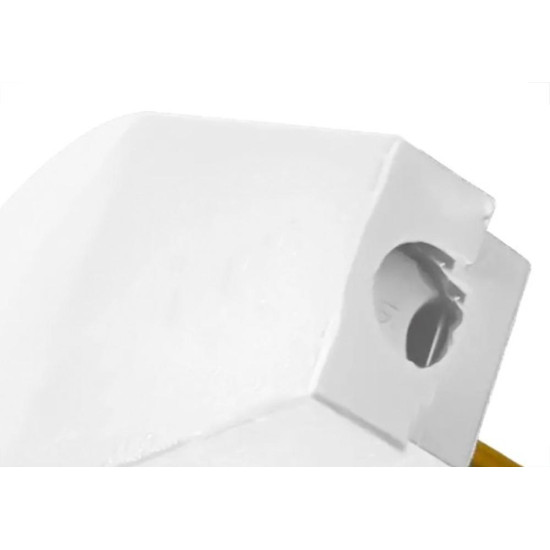 Pino Prensa Cabo Flp 2 Polos 10A. Branco - Kit C/10 Pecas Pino Prensa Cabo Flp 2 Polos 10A. Branco - Kit C/10 Pecas