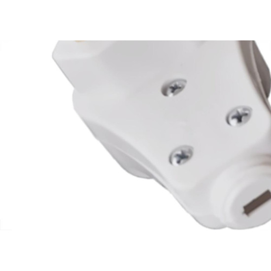 Pino Prensa Cabo Flp 2 Polos+Terra 10A. Branco - Kit C/10 Pecas