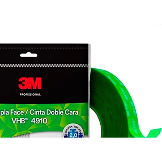 Fita Dupla Face 3M Vhb 12Mm X 20M - Transparente Interna