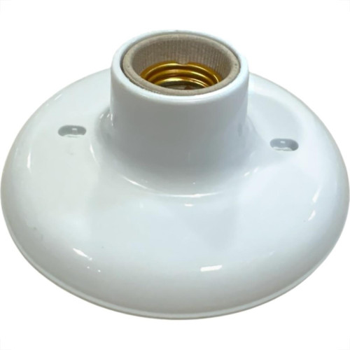 Plafon Decorativo Ilumi Branco 100W. Caixa Com 100 Pecas - 180931 - Kit C/100 Pecas