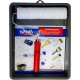 Kit Pintura Roma Rolo Sem Respingo + Suporte + Bandeja - Kit C/6 Pecas Kit Pintura Roma Rolo Sem Respingo + Suporte + Bandeja - Kit C/6 Pecas