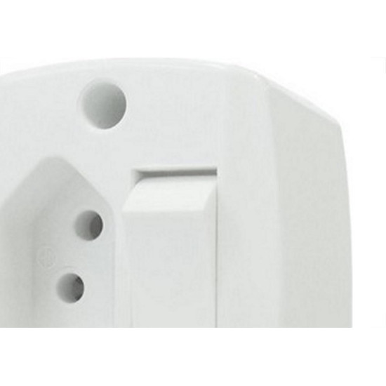 Interruptor Externo Ilumi Retangular + Tomada 2P+T. 10A. 16544 - Kit C/10 Pecas Interruptor Externo Ilumi Retangular + Tomada 2P+T. 10A. 16544 - Kit C/10 Pecas