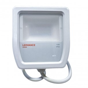 Refletor De Led Ledvance Osram Floodlight 10W. 5000K. 800Lm Ip65 Branco Bivolt