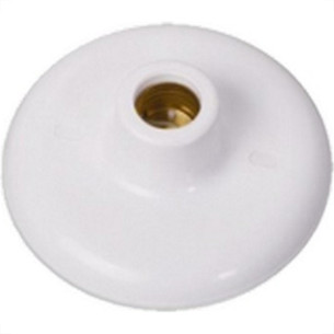 Plafon Decorativo Ilumi Branco 60W. Caixa Com 100 Pecas - 16091 - Kit C/100 Pecas