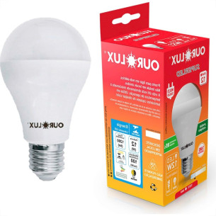 Lampada Led Bulbo Ourolux A60 - 12W. 6500K. . / Kit C/ 10 Peca