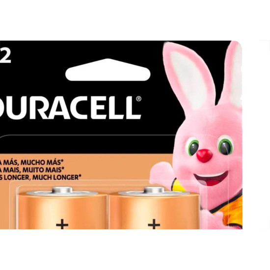 Pilha Duracell Alcalina Grande D Cartela Com 2 Pecas Pilha Duracell Alcalina Grande D Cartela Com 2 Pecas