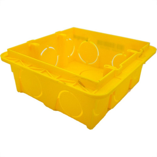Caixinha De Luz Pvc Pial Legrand Amarela 4X4 - Kit C/16 Pecas Caixinha De Luz Pvc Pial Legrand Amarela 4X4 - Kit C/16 Pecas