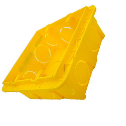 Caixinha De Luz Pvc Pial Legrand Amarela 4X4 - Kit C/16 Pecas Caixinha De Luz Pvc Pial Legrand Amarela 4X4 - Kit C/16 Pecas