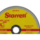Disco Aco Inox Starrett - 7''X1/6''X7/8'' - Fino 1,6Mm - Dac180-24 - Kit C/12 Pecas Disco Aco Inox Starrett - 7''X1/6''X7/8'' - Fino 1,6Mm - Dac180-24 - Kit C/12 Pecas