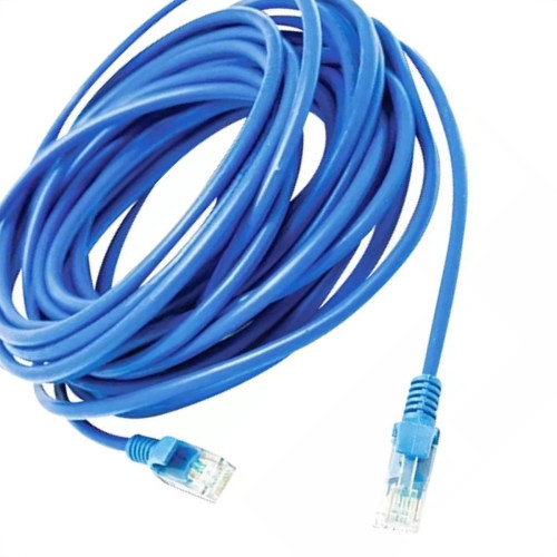Cabo De Rede/Informatica Interneed Azul 10M Com Conector Rj45 Cabo De Rede/Informatica Interneed Azul 10M Com Conector Rj45