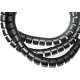 Organizador De Fios Daneva 10Mmx1,0M Preto - Dn1572