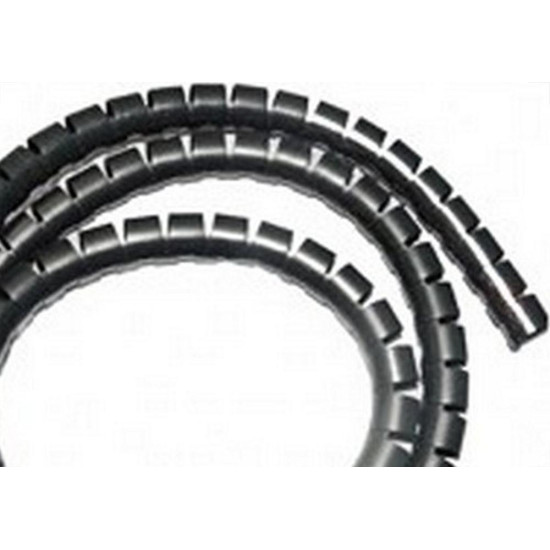 Organizador De Fios Daneva 10Mmx1,5M Preto