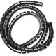 Organizador De Fios Daneva 12,5Mmx1,5M Preto