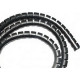 Organizador De Fios Daneva 12,5Mmx1,5M Preto