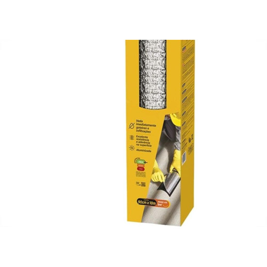 Fita Multiuso Otto Vedacit Autoadesiva 90Cm X 10M Fita Multiuso Otto Vedacit Autoadesiva 90Cm X 10M