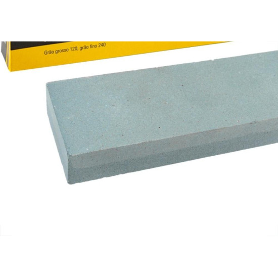 Pedra Afiar Retangular Eda Dupla Face 6'' - 3Ve Pedra Afiar Retangular Eda Dupla Face 6'' - 3Ve