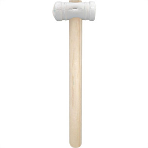 Martelo De Borracha Branco Mil Kits 40Mm M214
