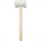 Martelo De Borracha Branco Mil Kits 60Mm M215