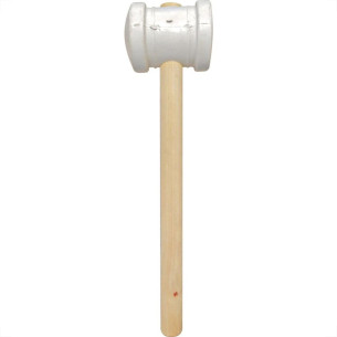 Martelo De Borracha Branco Mil Kits 80Mm M247