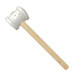 Martelo De Borracha Branco Mil Kits 80Mm M247