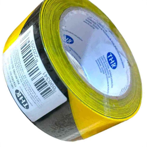 Fita Demarcacao Solo Zebrada Thr 48Mm X 30M Fita Demarcacao Solo Zebrada Thr 48Mm X 30M