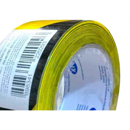 Fita Demarcacao Solo Zebrada Thr 48Mm X 30M Fita Demarcacao Solo Zebrada Thr 48Mm X 30M