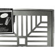 Grelha De Aluminio Com Porta Grelha Quadrada 20X20Cm Grelha De Aluminio Com Porta Grelha Quadrada 20X20Cm